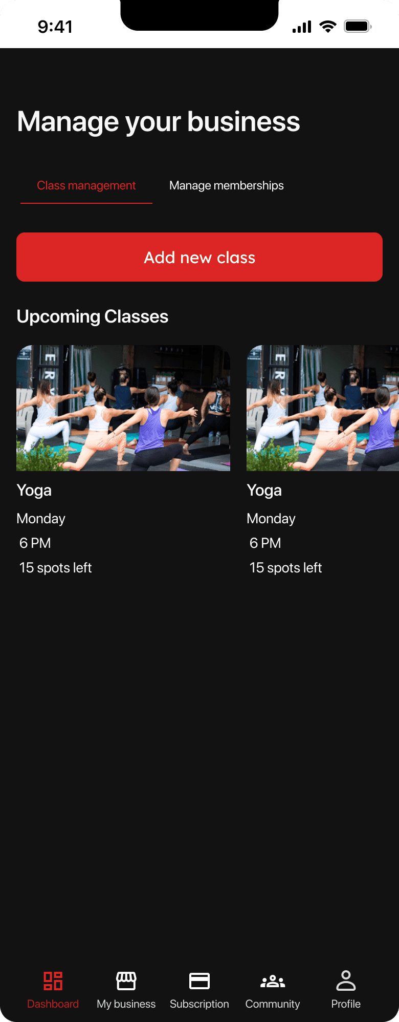 GymChatt mockup 5
